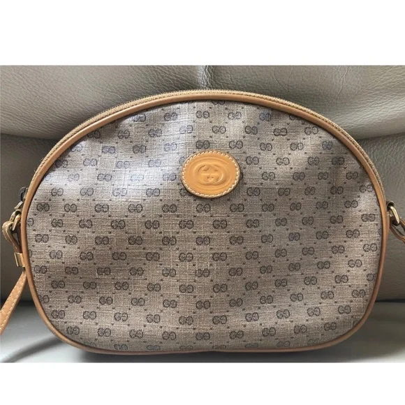 Gucci Bags Authentic Vintage Gucci Micro Gg Monogram Canvas